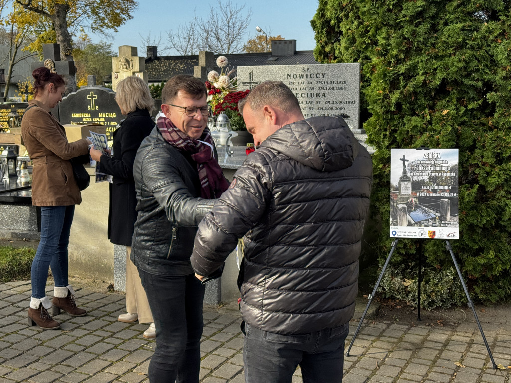 Kwesta na Cmentarzu Starym i Nowym w Radomsku