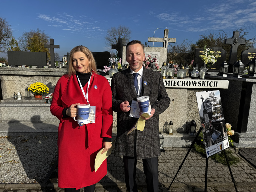 Kwesta na Cmentarzu Starym i Nowym w Radomsku