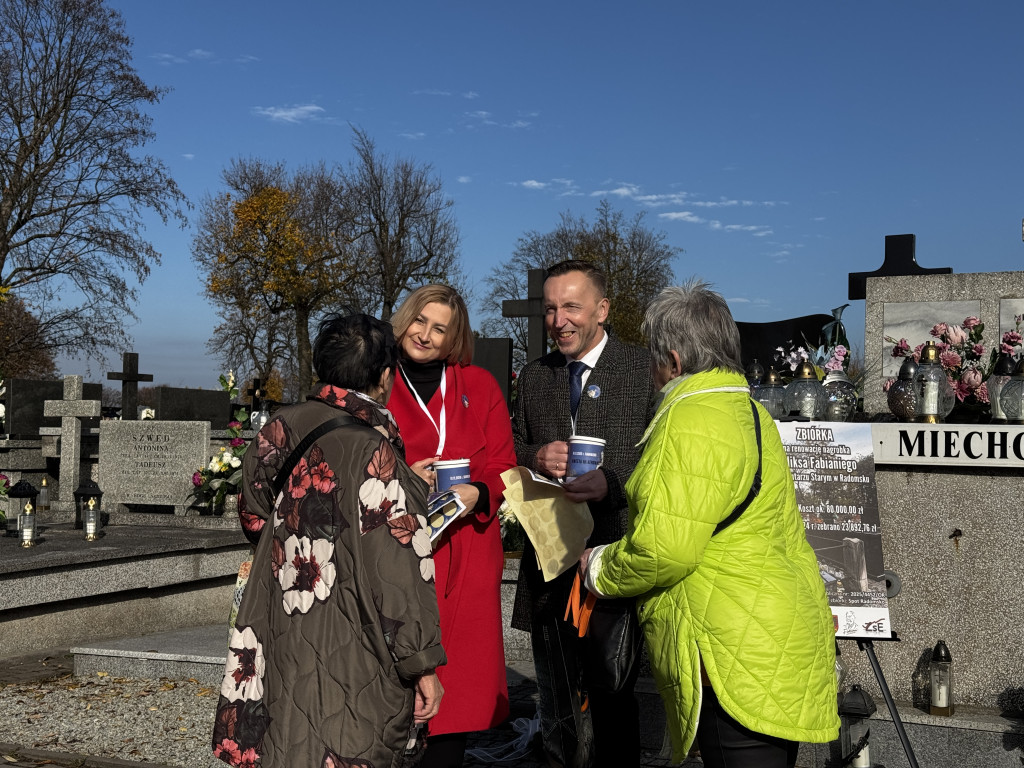 Kwesta na Cmentarzu Starym i Nowym w Radomsku