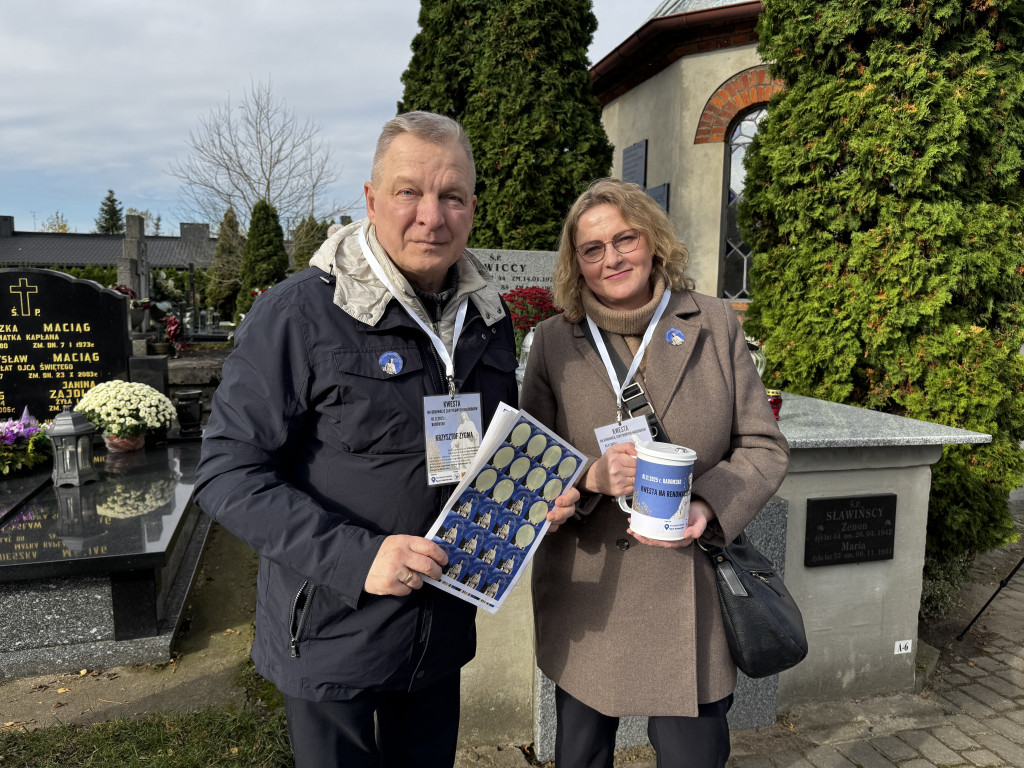 Kwesta na Cmentarzu Starym i Nowym w Radomsku