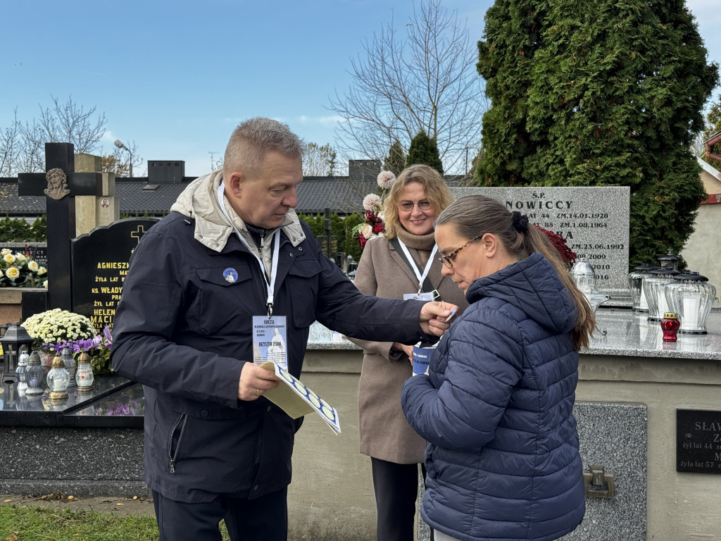 Kwesta na Cmentarzu Starym i Nowym w Radomsku