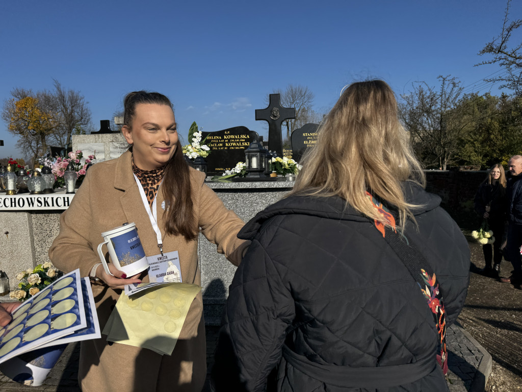 Kwesta na Cmentarzu Starym i Nowym w Radomsku