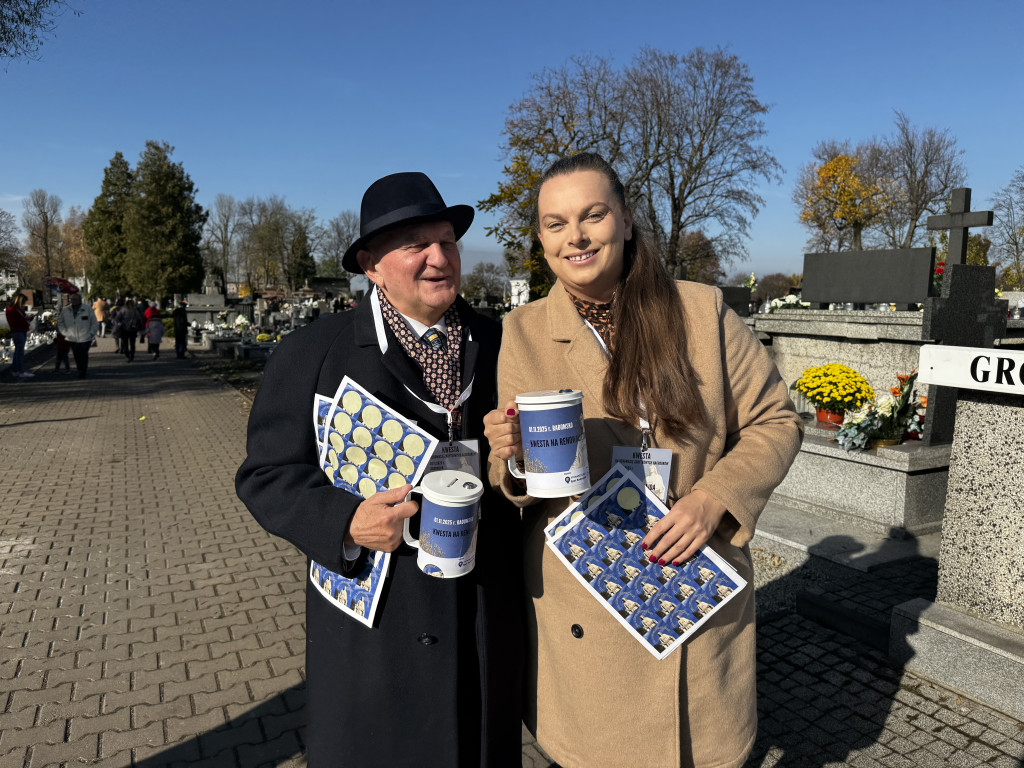 Kwesta na Cmentarzu Starym i Nowym w Radomsku