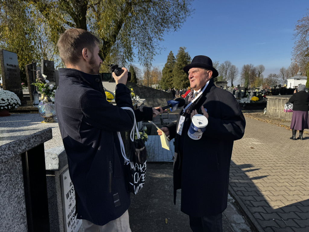 Kwesta na Cmentarzu Starym i Nowym w Radomsku