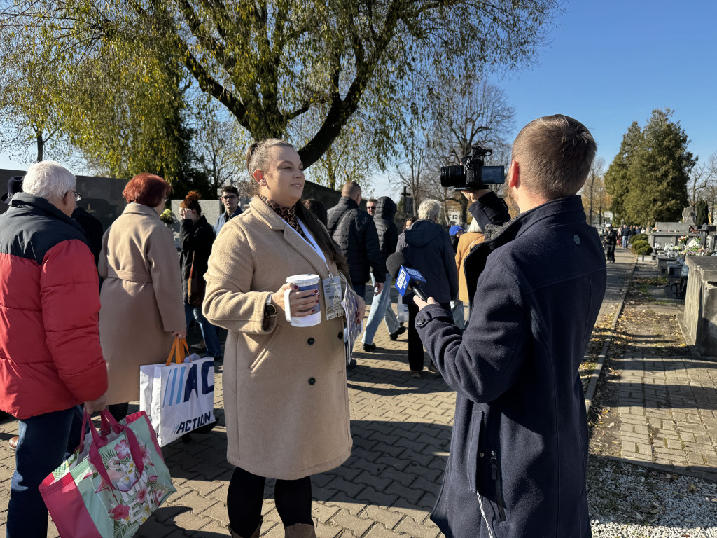 Kwesta na Cmentarzu Starym i Nowym w Radomsku