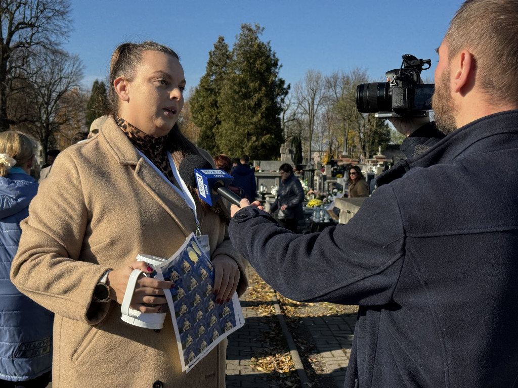 Kwesta na Cmentarzu Starym i Nowym w Radomsku