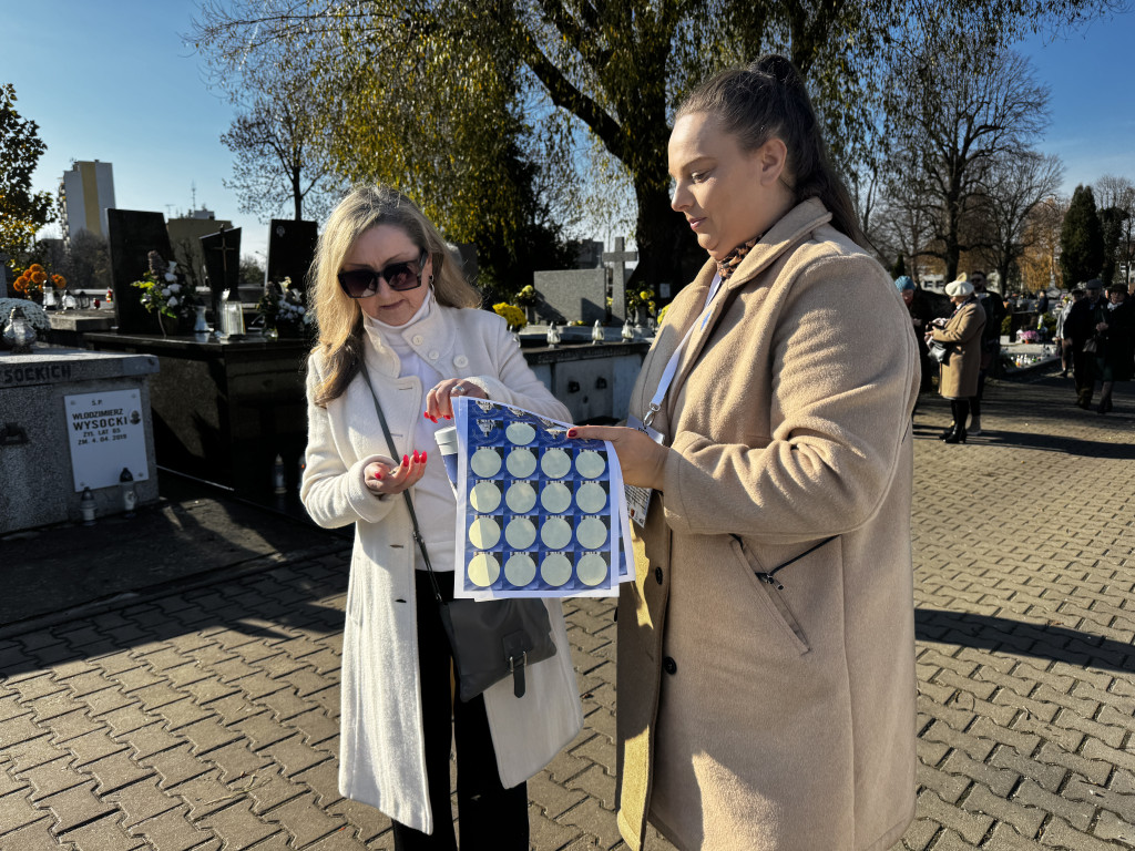 Kwesta na Cmentarzu Starym i Nowym w Radomsku