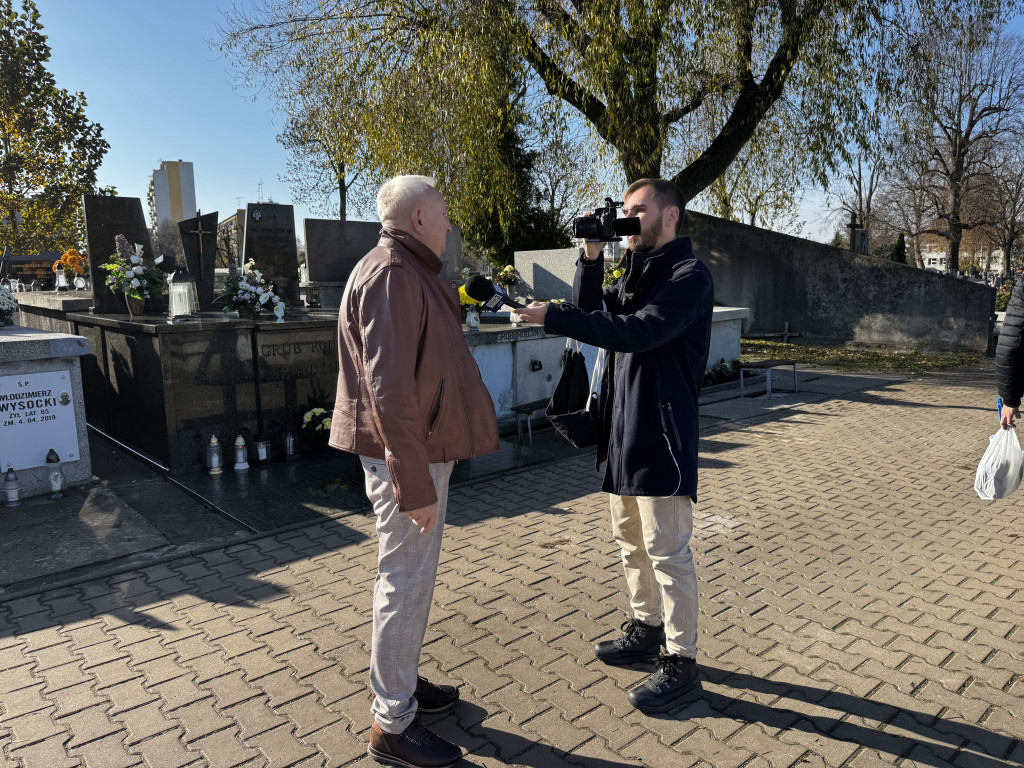 Kwesta na Cmentarzu Starym i Nowym w Radomsku