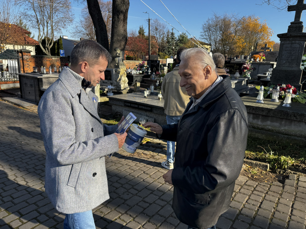 Kwesta na Cmentarzu Starym i Nowym w Radomsku