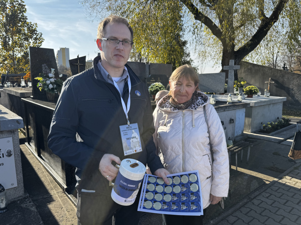 Kwesta na Cmentarzu Starym i Nowym w Radomsku