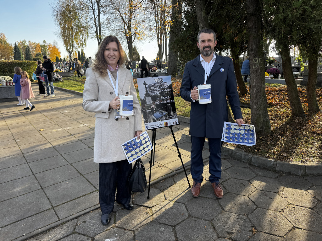 Kwesta na Cmentarzu Starym i Nowym w Radomsku