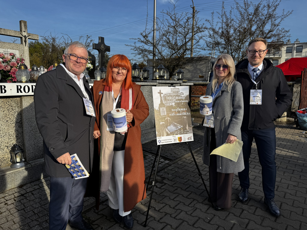 Kwesta na Cmentarzu Starym i Nowym w Radomsku