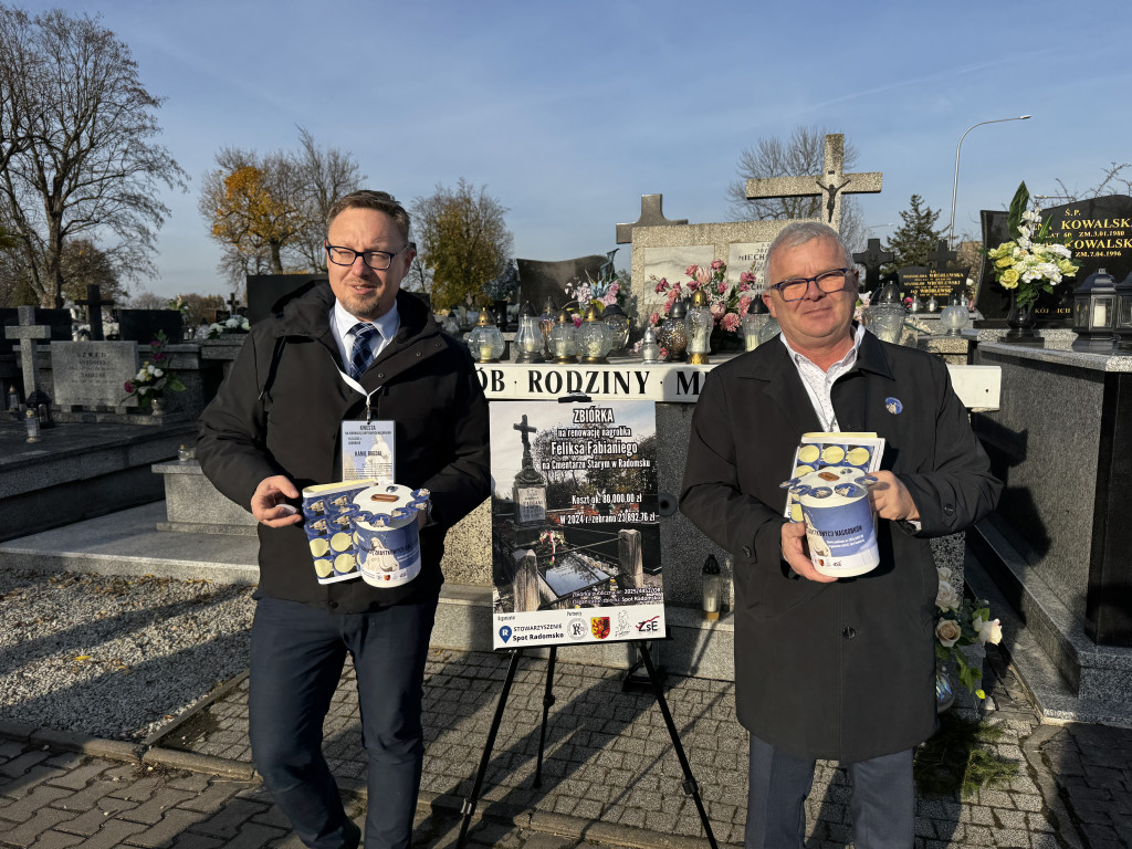 Kwesta na Cmentarzu Starym i Nowym w Radomsku
