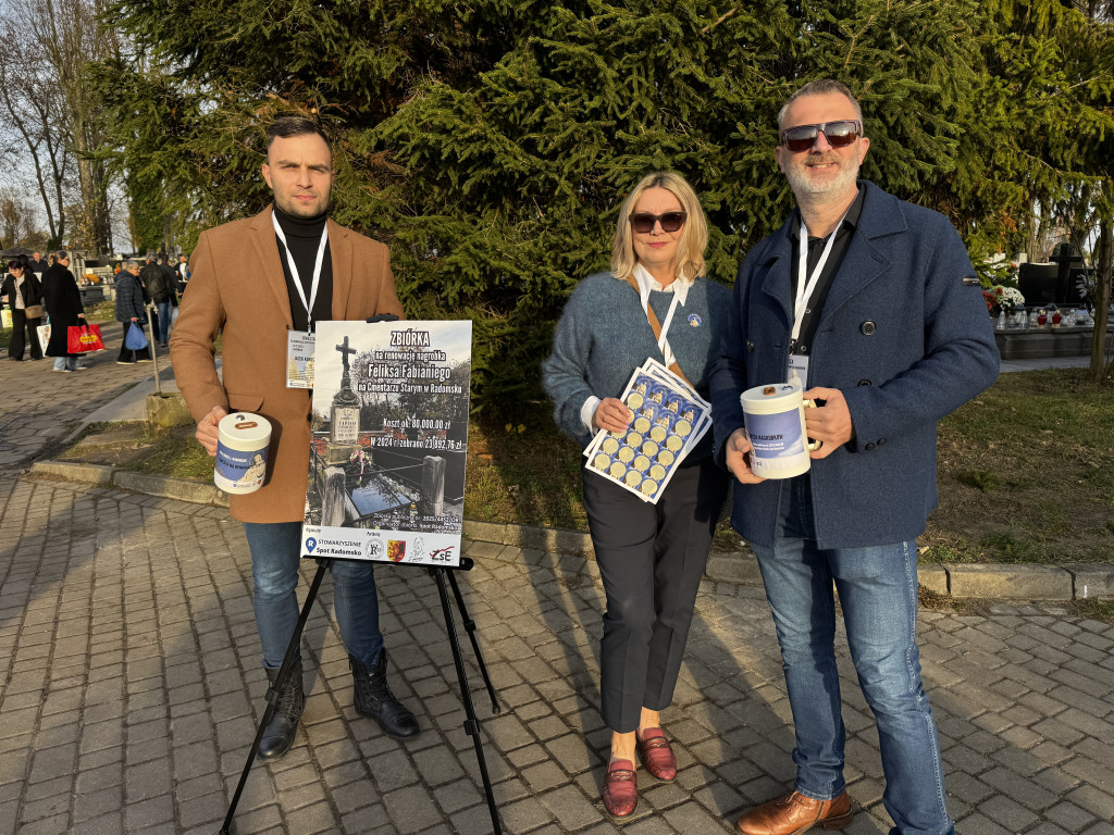 Kwesta na Cmentarzu Starym i Nowym w Radomsku