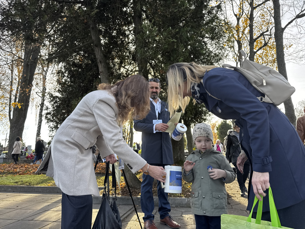 Kwesta na Cmentarzu Starym i Nowym w Radomsku