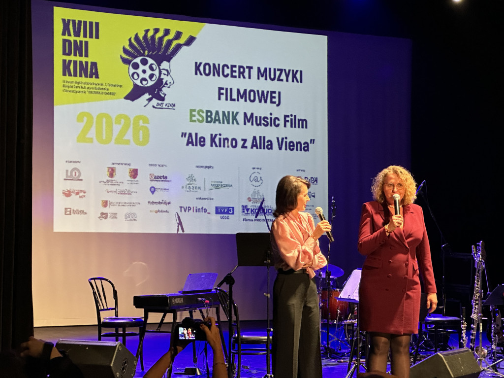 Koncert muzyki filmowej porwał publiczność w MDK