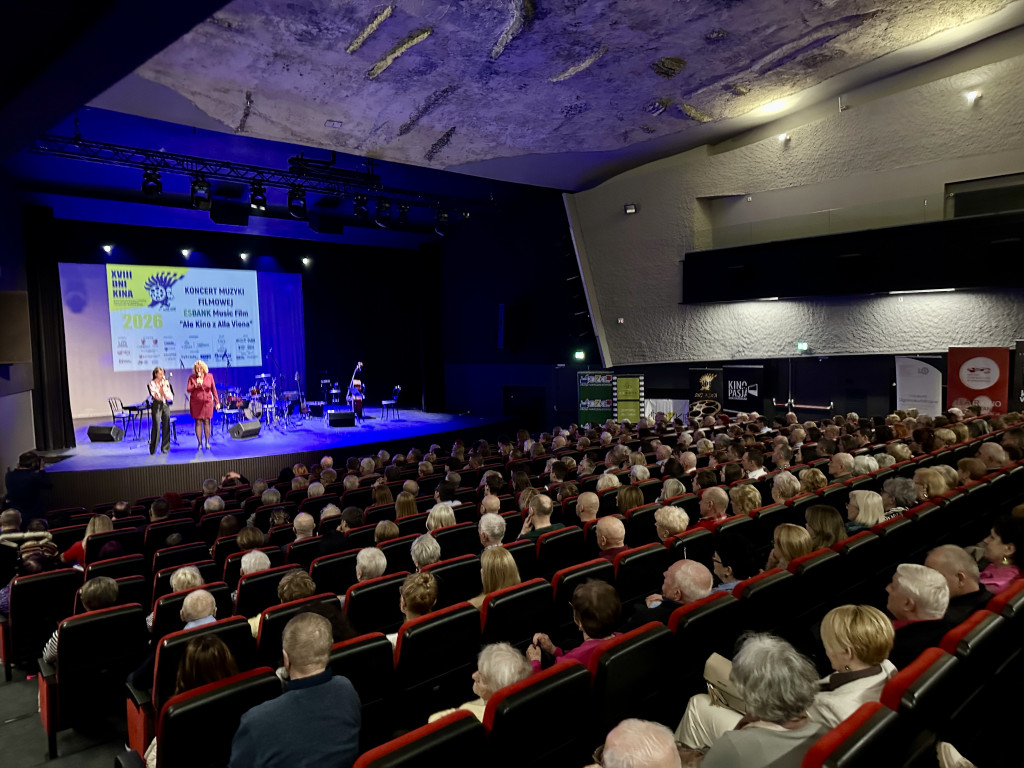 Koncert muzyki filmowej porwał publiczność w MDK