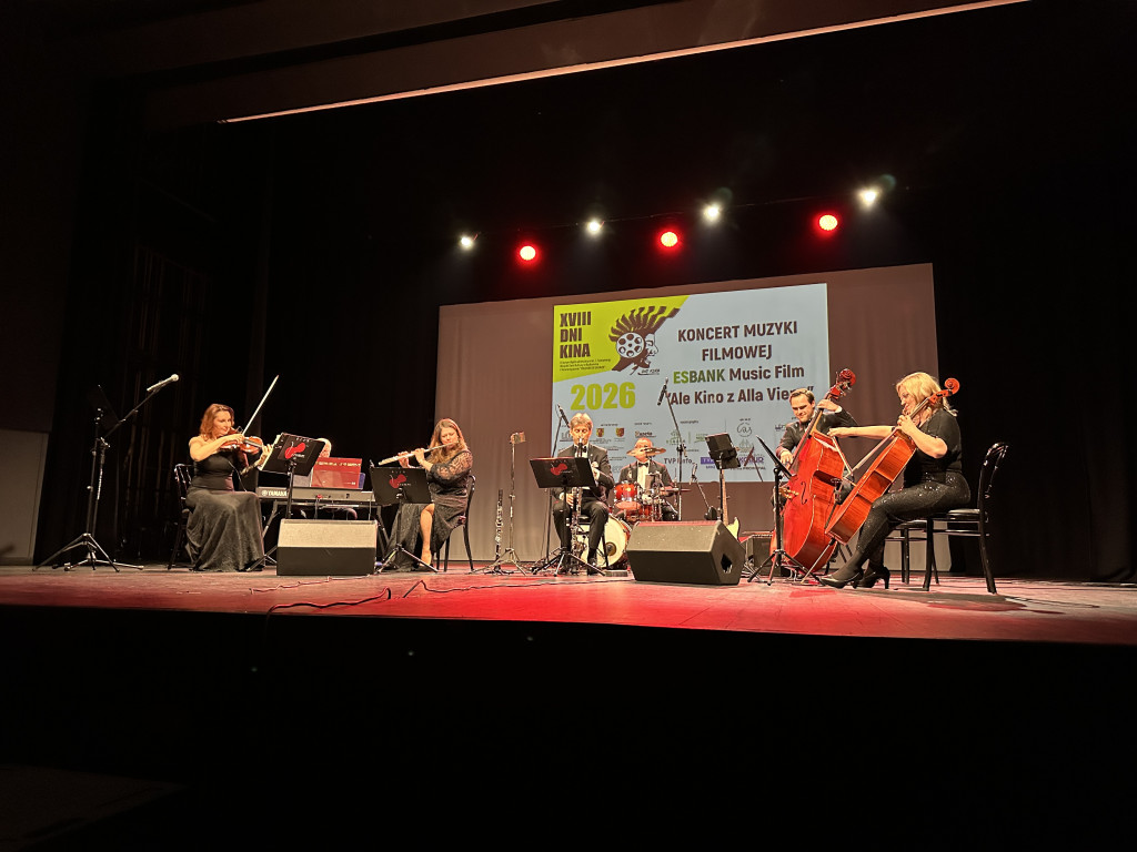 Koncert muzyki filmowej porwał publiczność w MDK