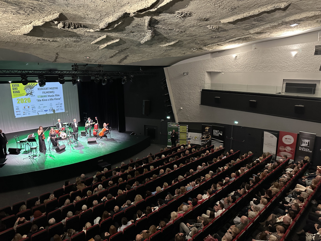 Koncert muzyki filmowej porwał publiczność w MDK