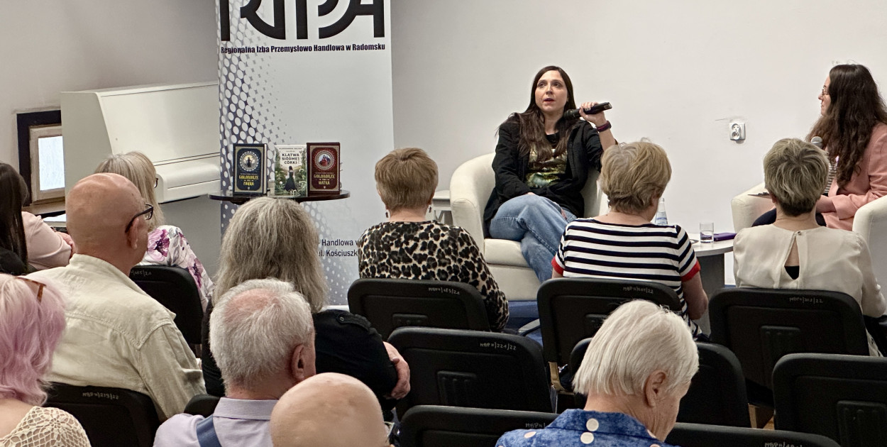 Aleksandra Seliga w Radomsku o magii i historii