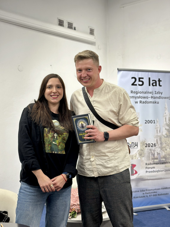 Aleksandra Seliga w Radomsku o magii i historii