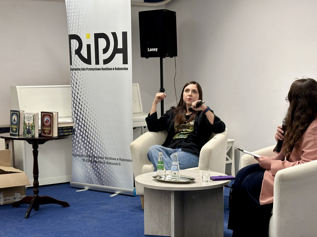 Aleksandra Seliga w Radomsku o magii i historii
