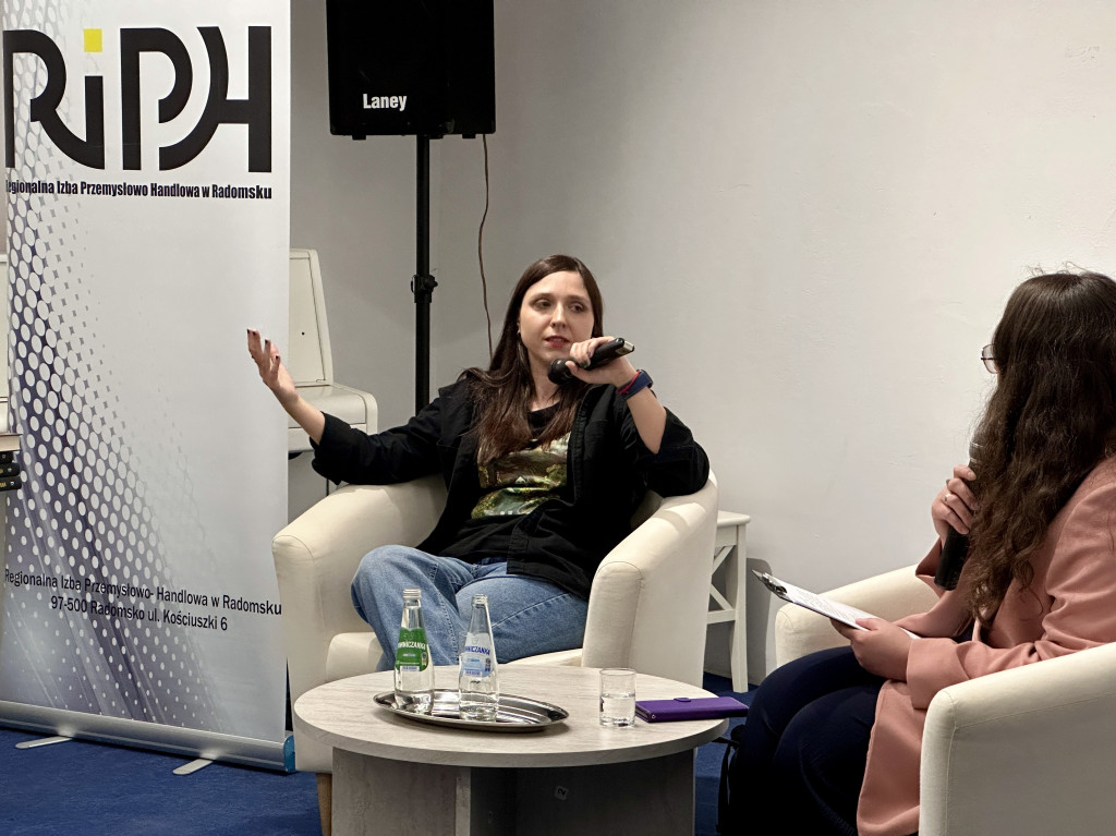 Aleksandra Seliga w Radomsku o magii i historii