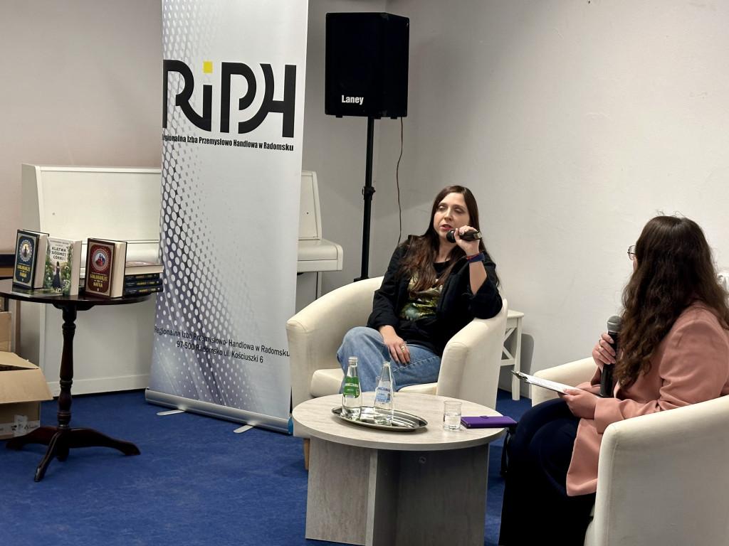 Aleksandra Seliga w Radomsku o magii i historii