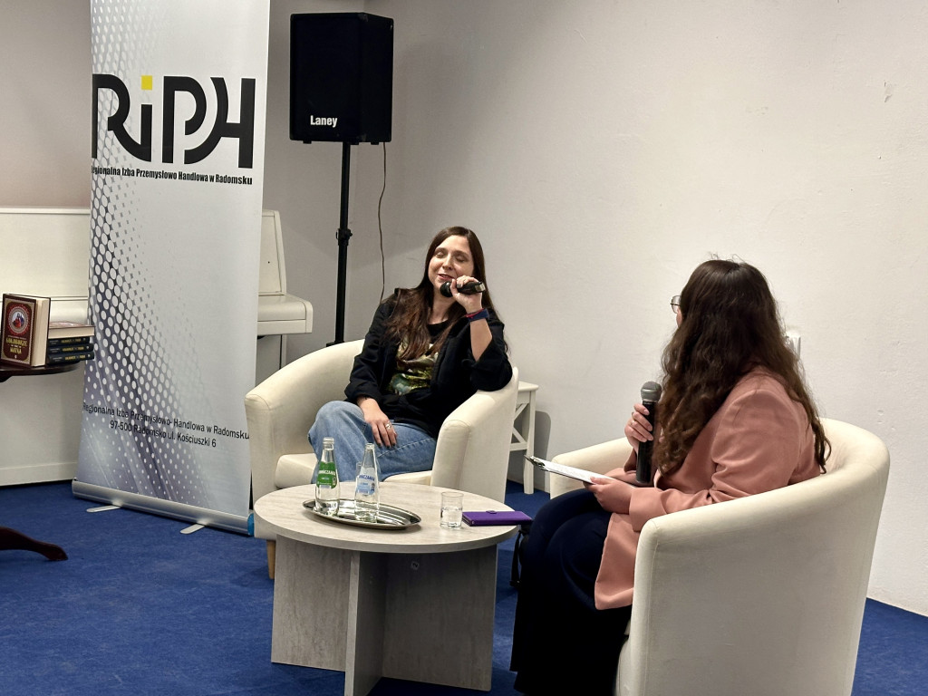 Aleksandra Seliga w Radomsku o magii i historii
