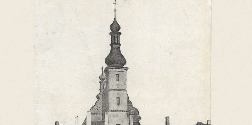 Klasztor Franciszkański w Radomsku 1916 rok // spotradomsko.pl