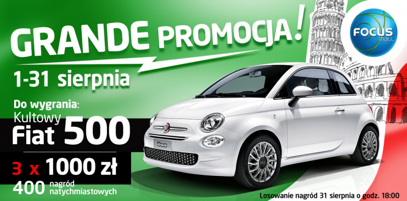 Grande Promocja w Focus Mall Piotrków Trybunalski