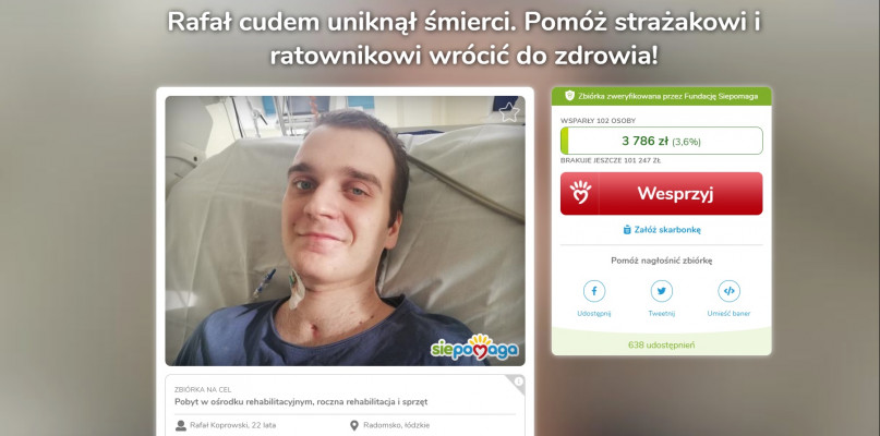 foto: https://www.siepomaga.pl/rafal-koprowski