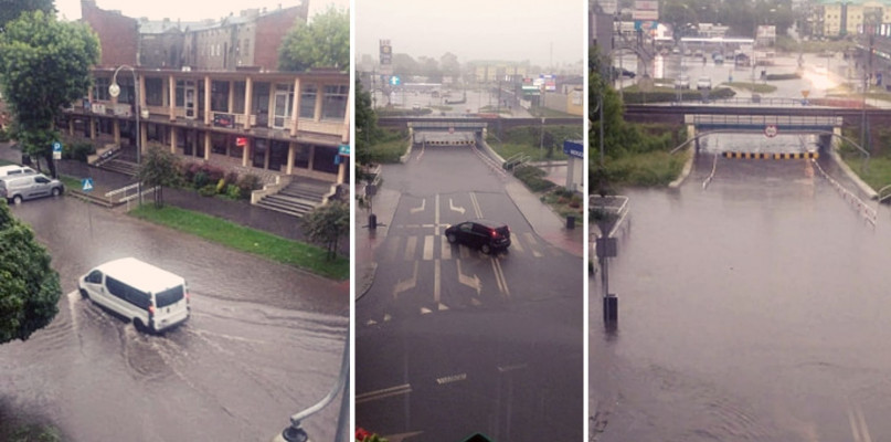 RADOMSKO ZALANE | Nawałnica nad naszym miastem | WASZE ZDJĘCIA i FILMY! 