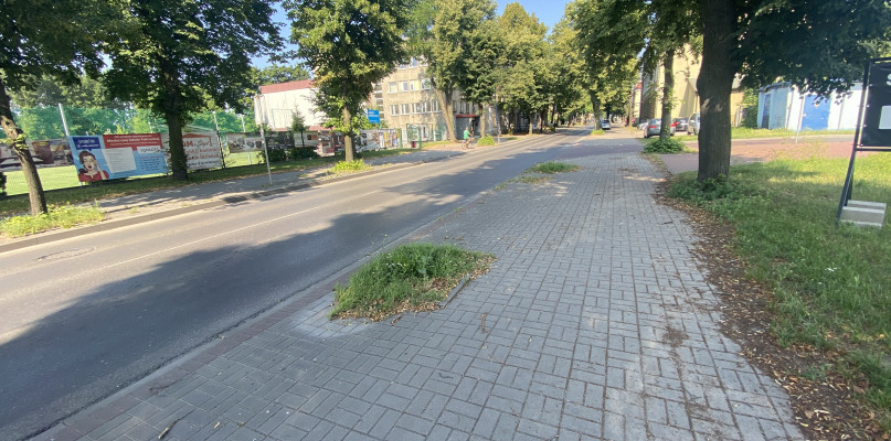 fot: Spot Radomsko / ul. Kościuszki w Radomsku 21 lipca 2021