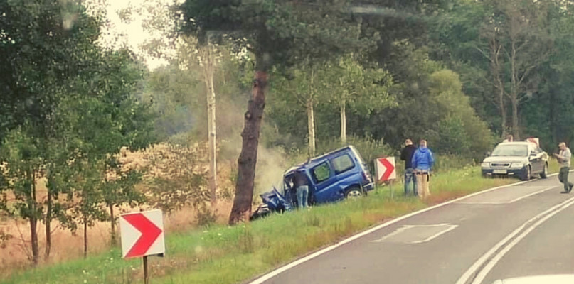 Tragedia na drodze krajowej 91 pod Radomskiem