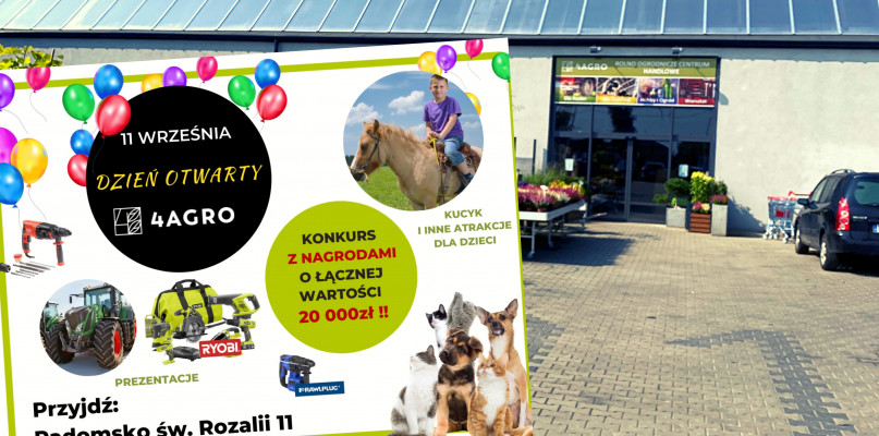 fot: 4AGRO w Radomsku na ulicy św. Rozalii 11 zaprasza na dni otwarte!