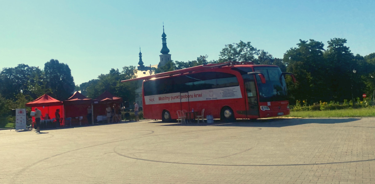 fot: „Oddaj krew – ratuj życie” w Radomsku na terenie Galerii Radomsko /SpotRadomsko.pl