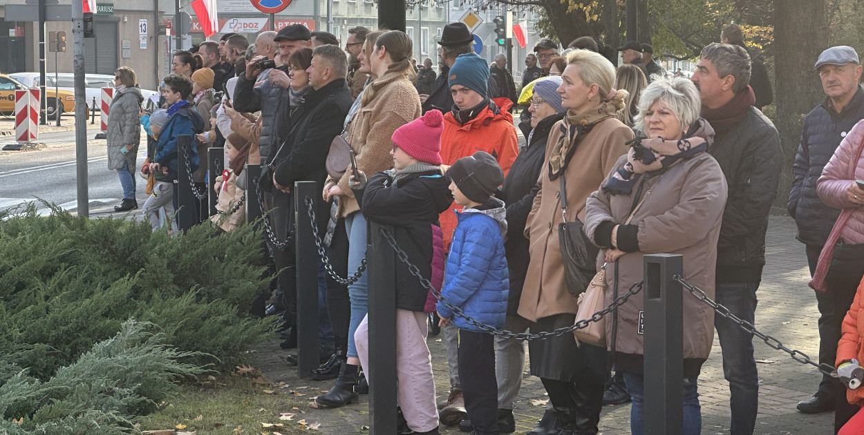 fot: miejskie obchody 105. rocznicy odzyskania przez Polskę niepodległości 