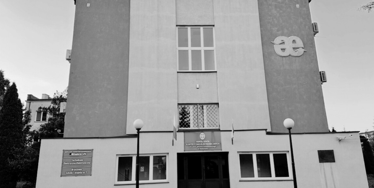 Społeczność Zespołu Szkół Elektryczno-Elektronicznych w Radomsku w żałobie