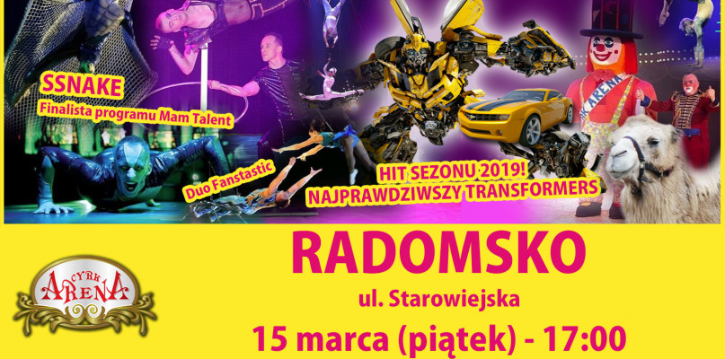 Cyrk Arena w Radomsku //spotradomsko.pl