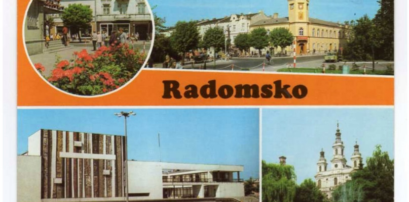 Radomsko pocztówka z dawnych lat // spotradomsko.pl