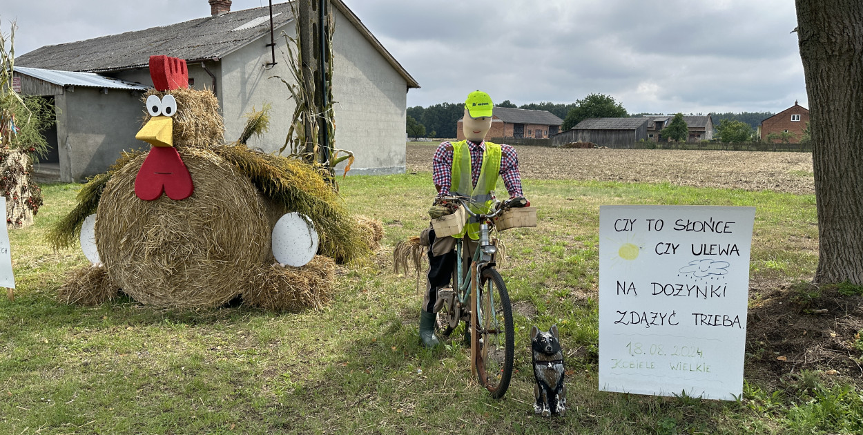 fot: o zbliżających się dożynkach w Gminie Kobiele Wielkie przypominają nie tylko plakaty