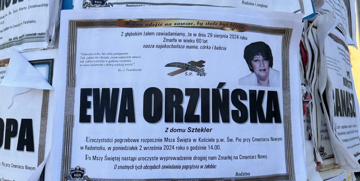 fot: Ś.P. Ewa Orzińska była nauczycielką w PSP nr 6 i ZSG nr 4 w Radomsku