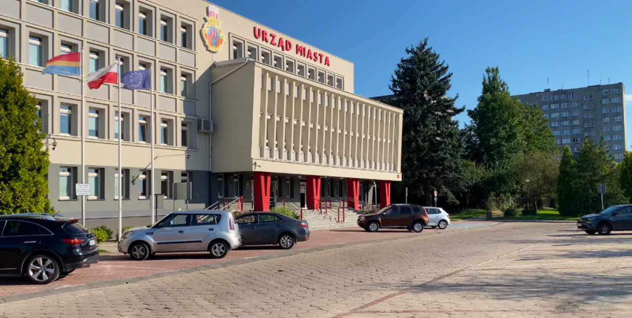 Na zdjęciu Urząd Miasta w Radomsku