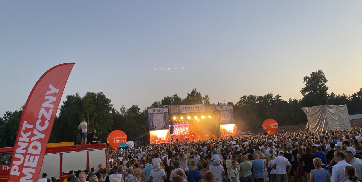Na zdjęciu Dożynki Wojewódzkie w Paradyżu 