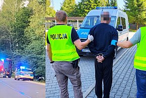 Tymczasowy areszt dla kierowcy, który wjechał w pielgrzymów pod Przedborzem-24096