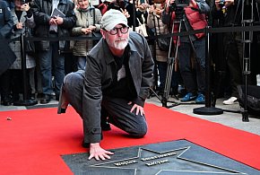 Łódź: reżyser Wojciech Smarzowski odsłonił swoją gwiazdę na Piotrkowskiej-24851