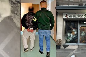 Nocą niszczył witryny sklepowe w Radomsku Kryminalni zatrzymali 38-latka