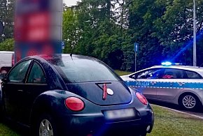 Pijana jak świnia 36-latka wjechała w pylon stacji benzynowej w Radomsku