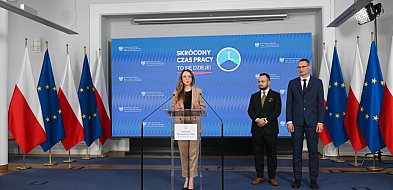 Szefowa MRPiPS: niemal 2 tys. podmiotów zgłosiło się do pilotażu skróconego czasu -24645